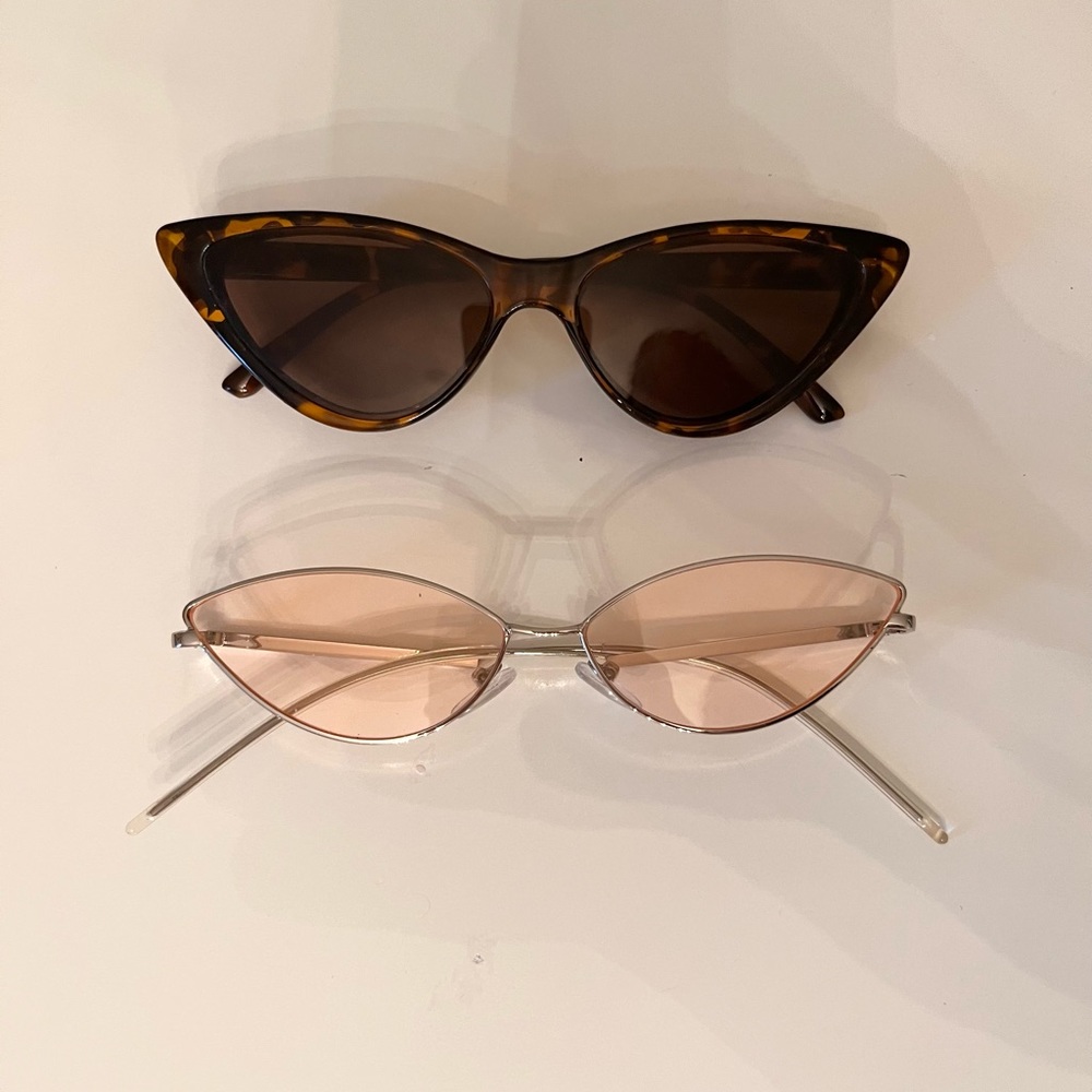 Two pairs of sunglasses